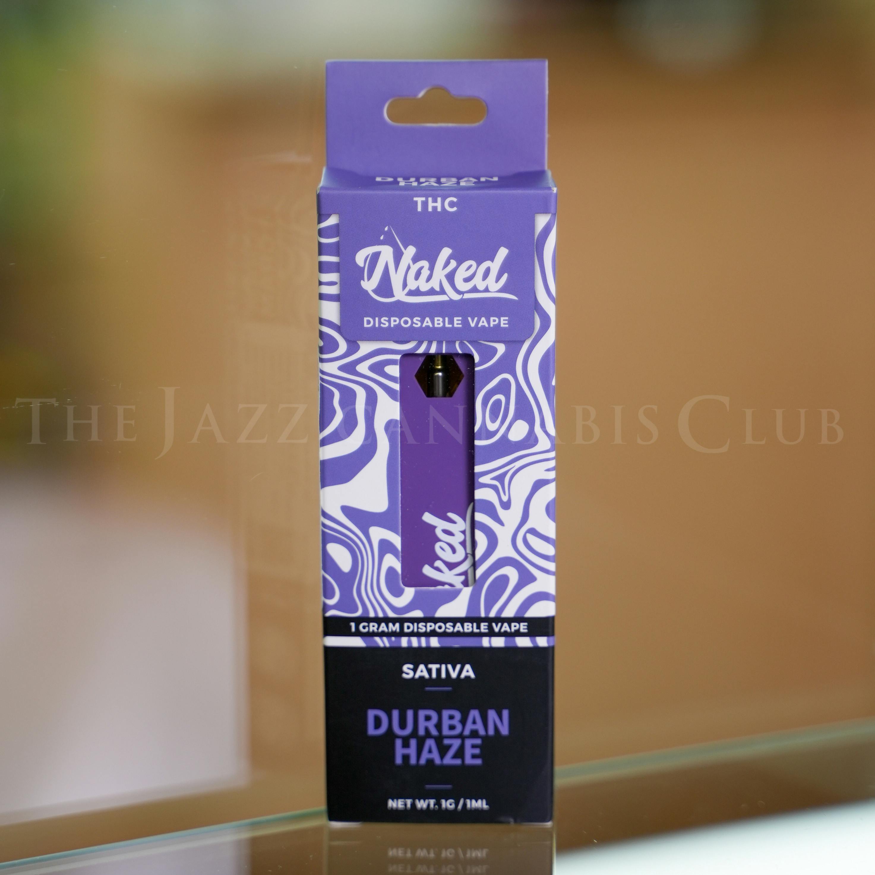 Naked Extractions - Durban Haze- 1g Disposable