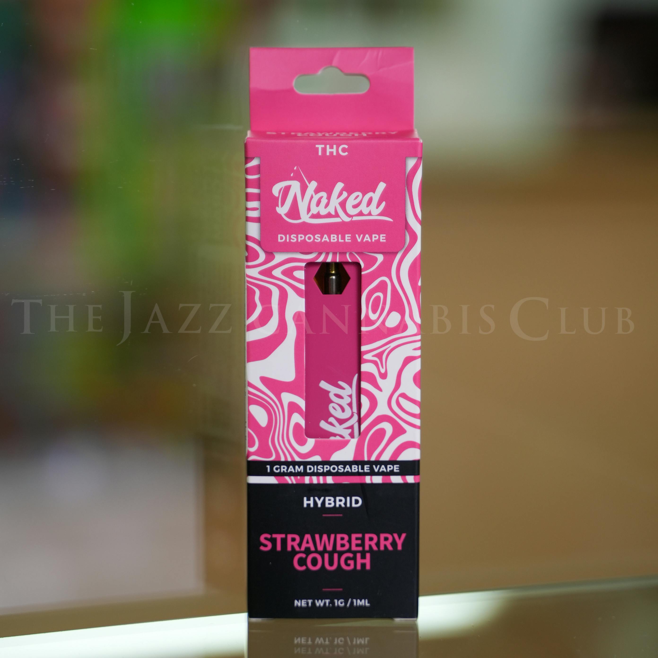 Naked Extractions - Strawberry Cough- 1g Disposable