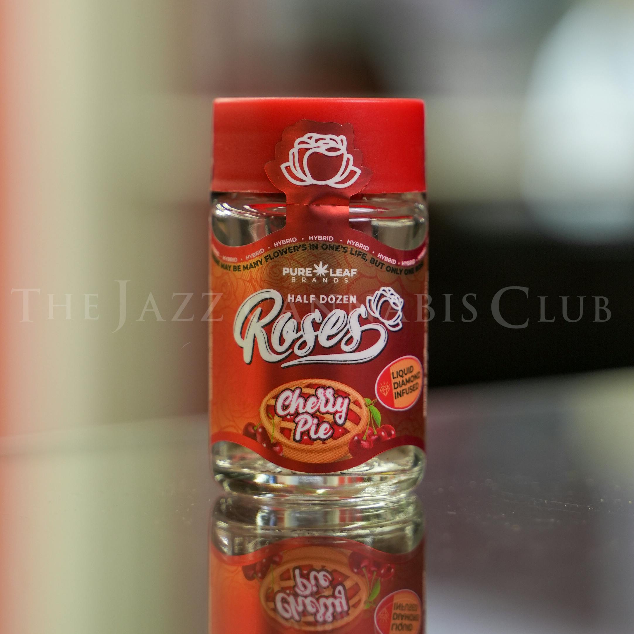 CHERRY PIE Roses 6 Pack Hybrid | Liquid Diamond Infused | 3.6G (.6g ea) by Roses