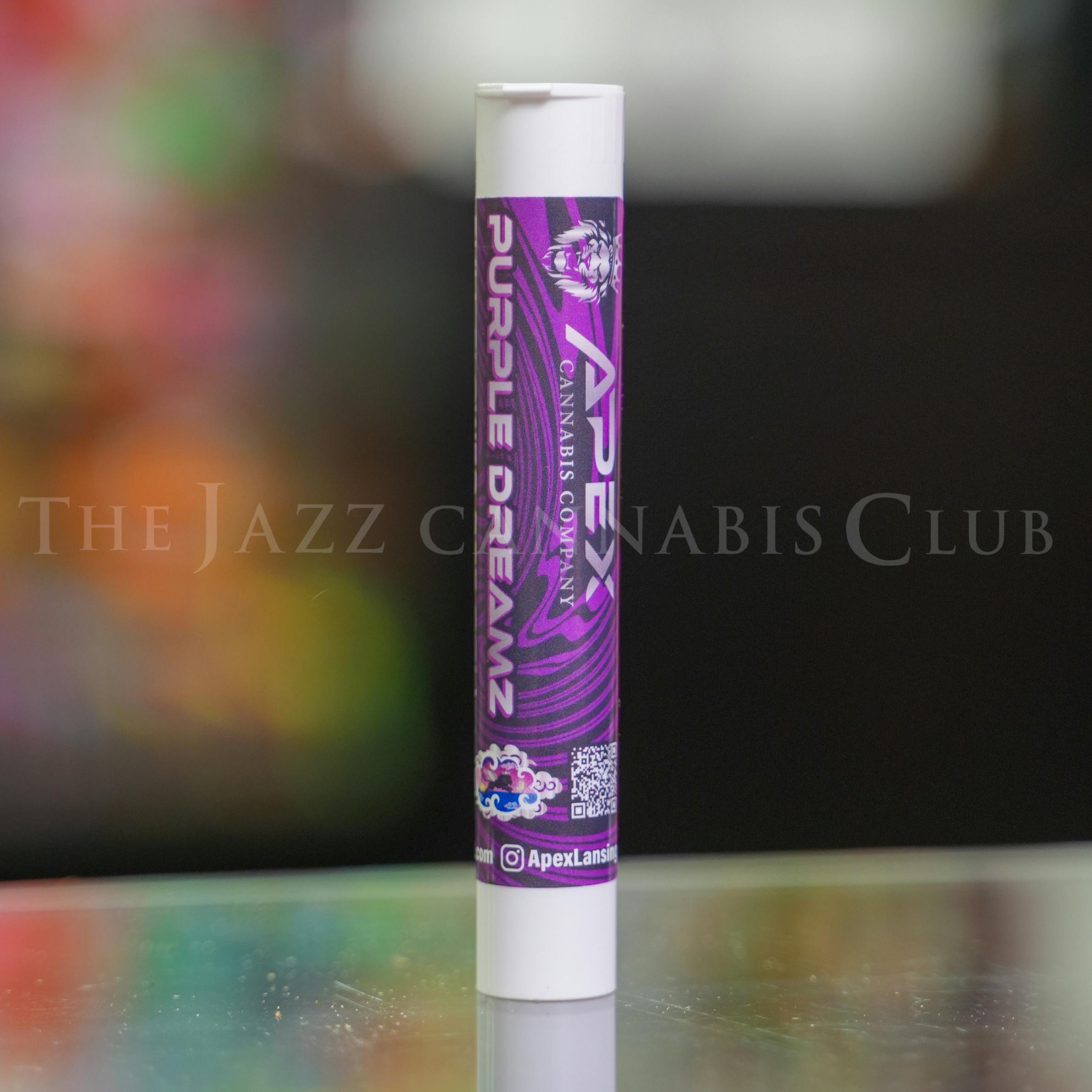 Apex - Purple Dreamz - 1g Full Flower Pre Roll