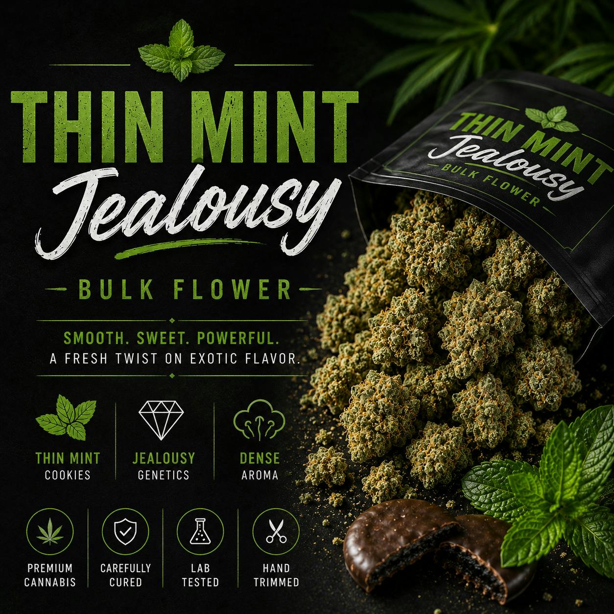 Thin Mint Jealousy - Bulk Flower