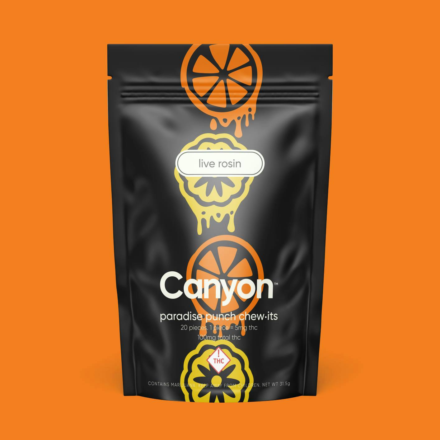 Canyon Rosin Chew IT's- Paradise Punch 100mg