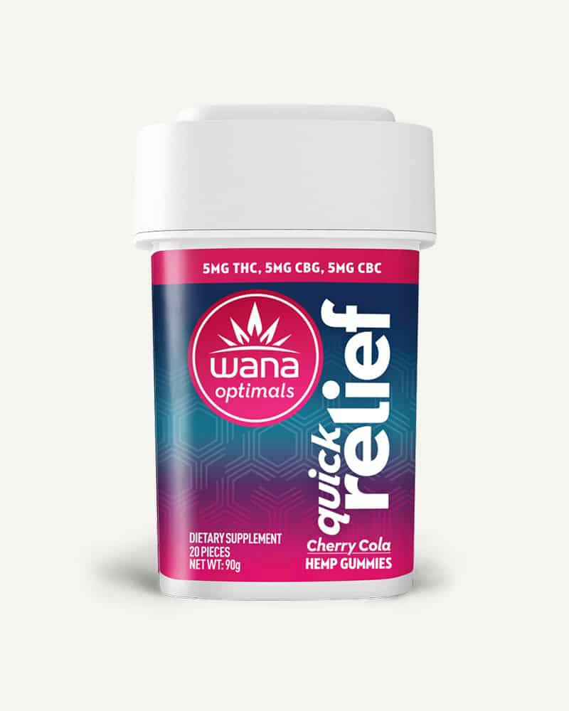 Wana 100mg Quick Relief Gummies