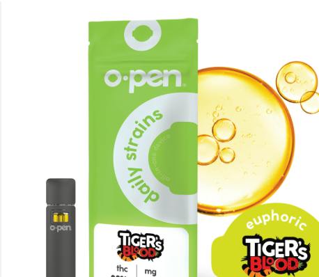 O.pen .5gTiger's Blood All In One Vape