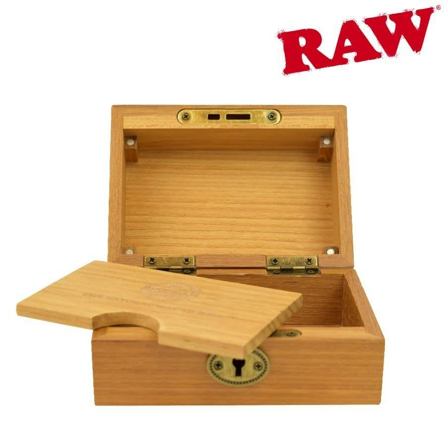 Naturawl Lockable Teakwood Smoker's Box