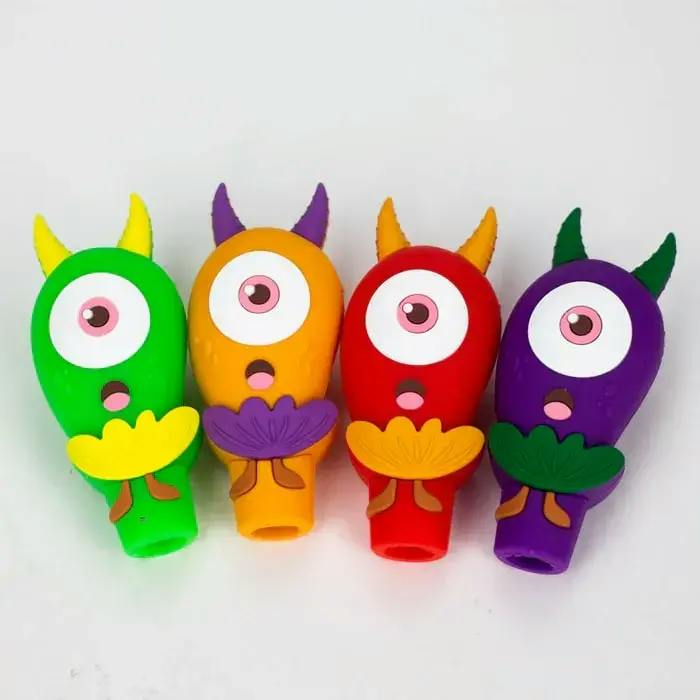 3.5" One-Eyed Eggplant Smoking Hand Pipe
