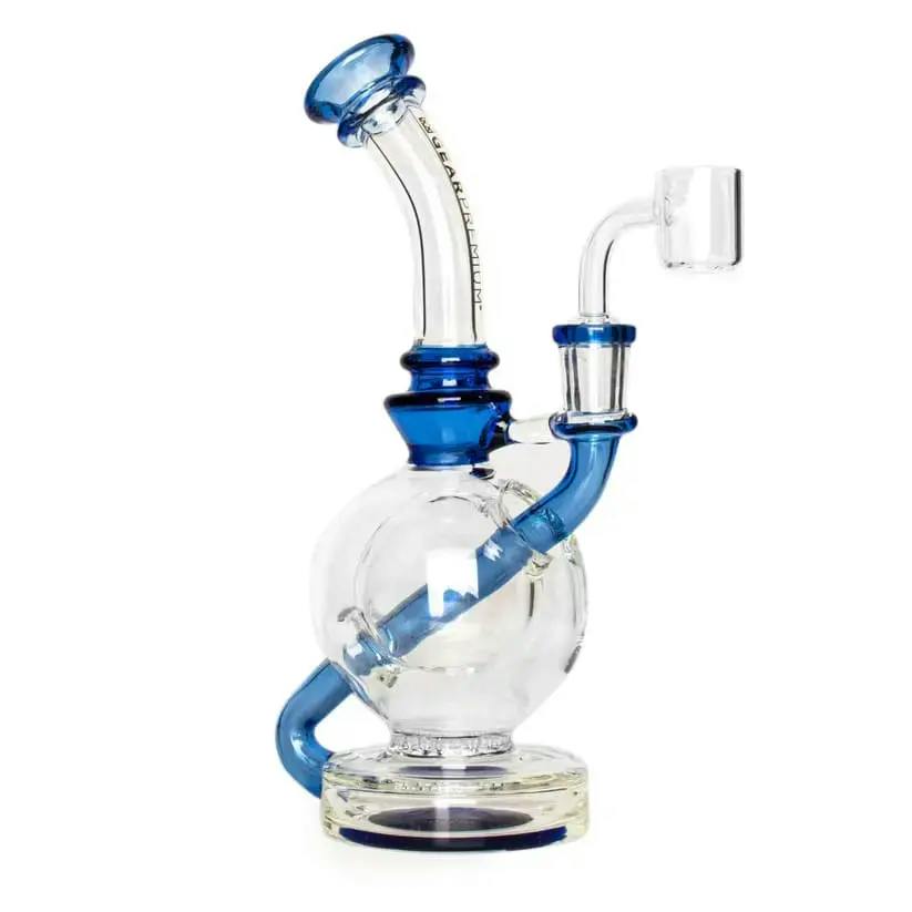 GEAR Premium 8" Nucleus Concentrate Bubbler - Blue