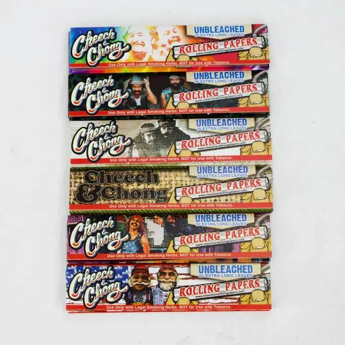 Cheech and Chong Unbleached Papers King