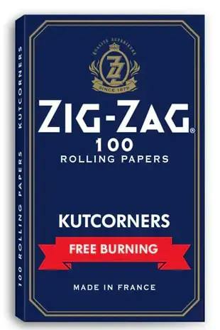 ZIG ZAG Kutcorners Free Burning - Regular (Blue)
