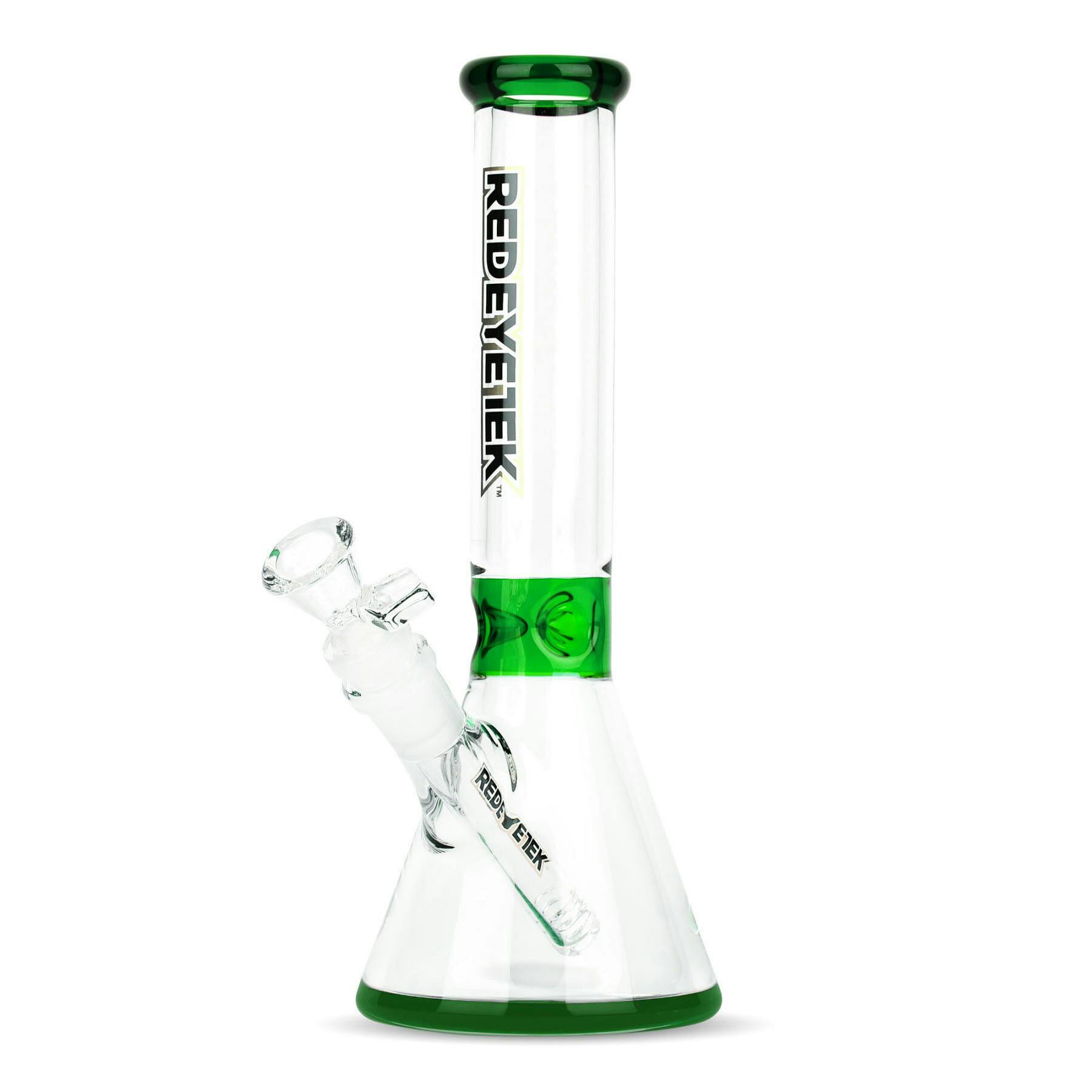 10" Accent Beaker Tube Green