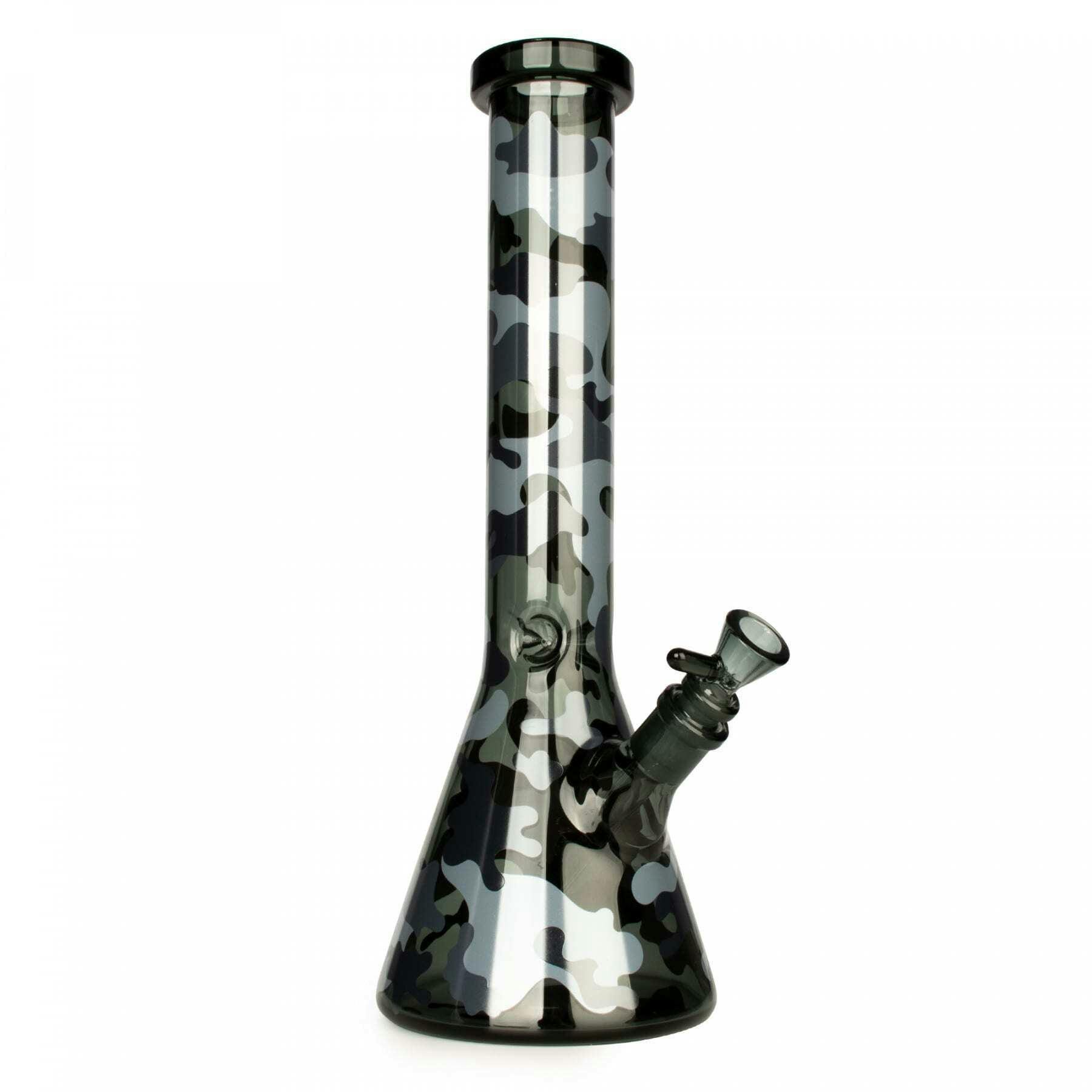 15" Camouflage Beaker Base Water Pipe Smoke
