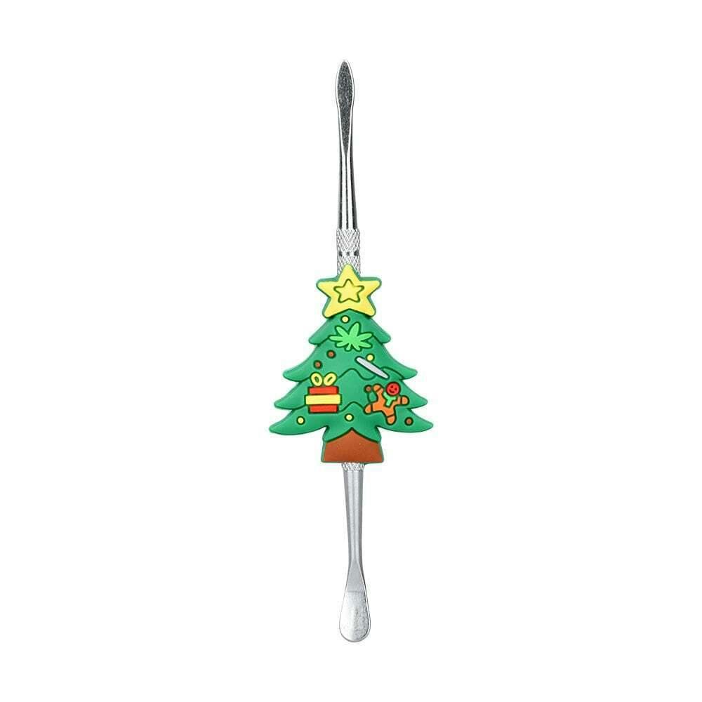 Dabber Christmas Tree Stainless Steel Dab Tool 4.75"
