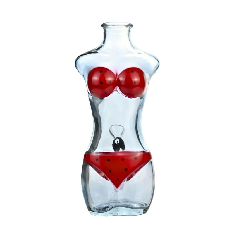 8" Arsenal Velvet Muse Water Pipe - Red