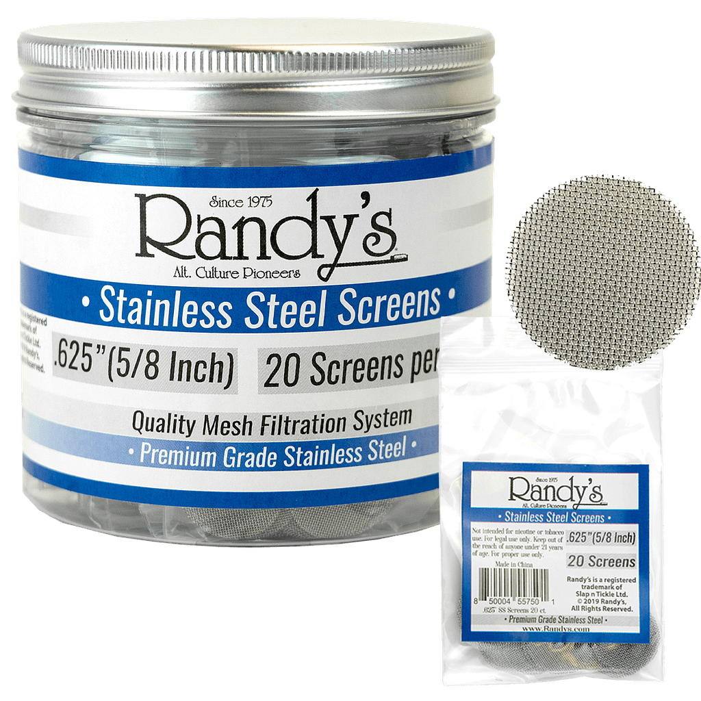 Randy's 0.625" Stainless Screens 20-Pack
