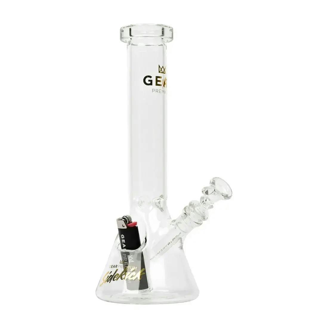12" Sidekick Water Pipe - Clear