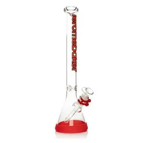 Jerome Baker 16" Beaker Base Water Pipe - Red