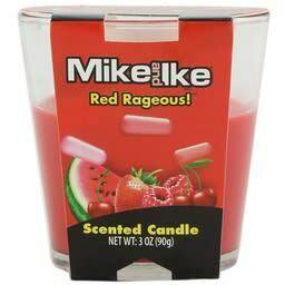 Candle Mike & Ike 3oz Red Rageous