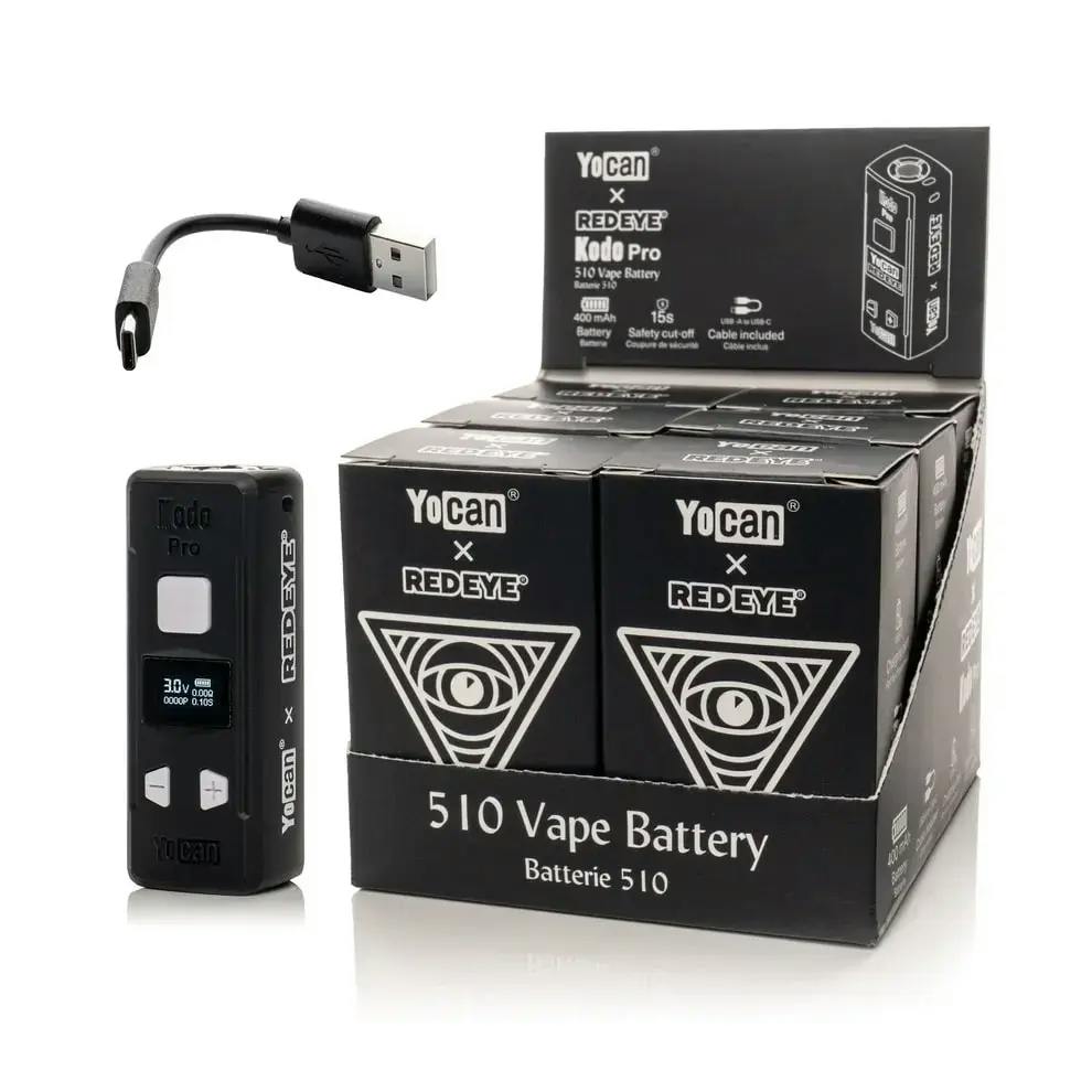 Red Eye x Yocan Kodo Pro 510 Battery Black