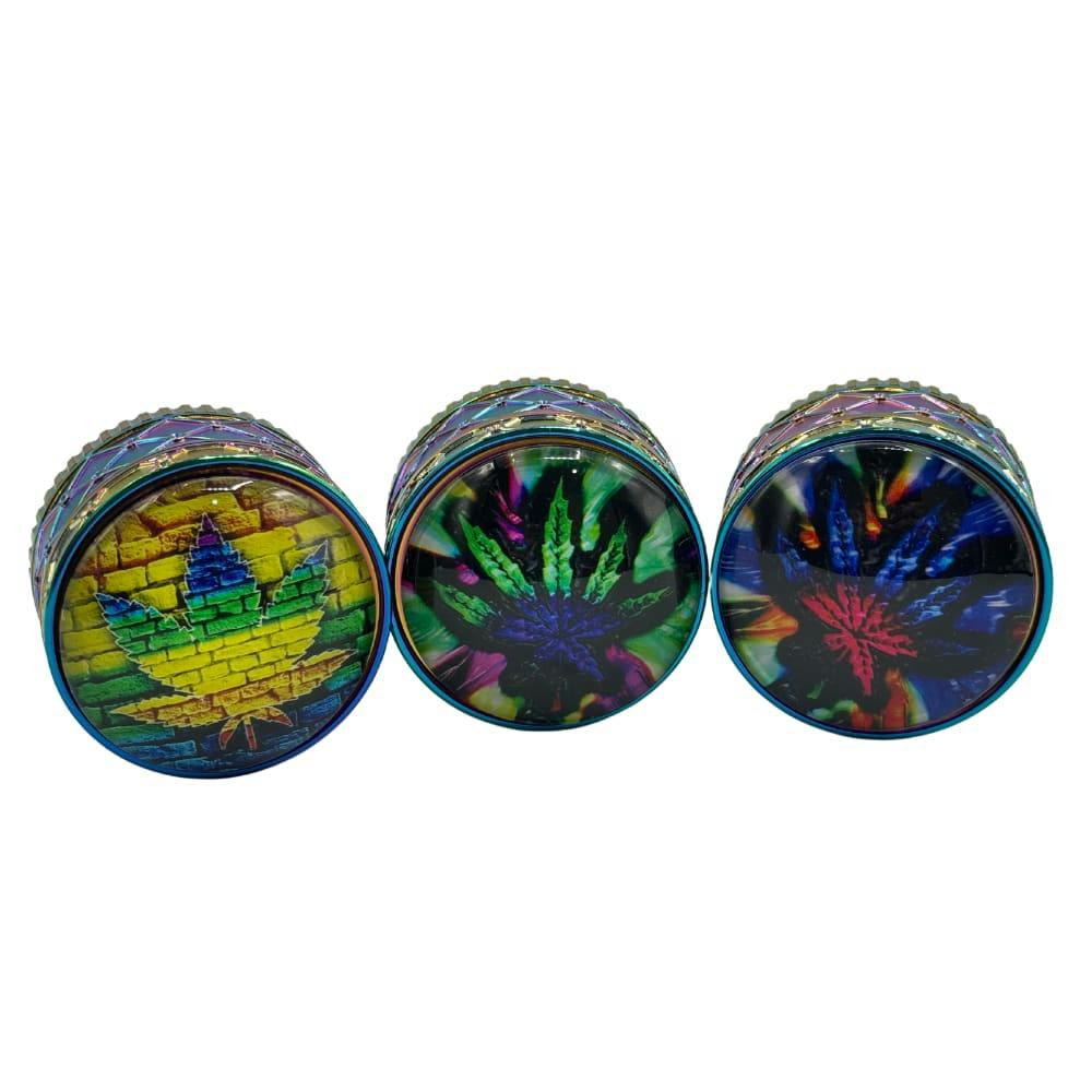 Arsenal Leaf Chest 65mm 4-Pc Grinder