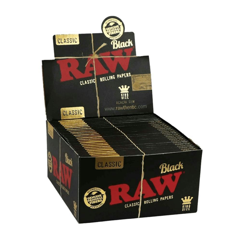 RAW Black KS Wide Rolling Papers