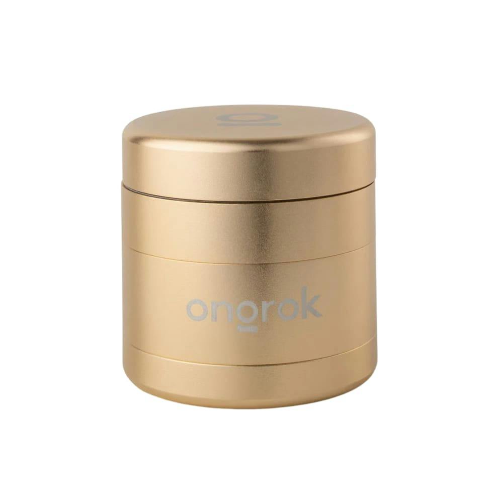 Ongrok 4pc EZ Metal Grinder (Gold)