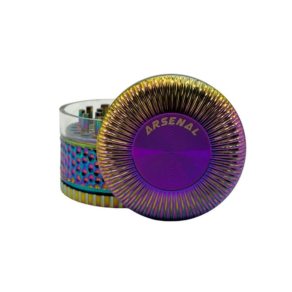 Arsenal Rainbow Cyclic Armory w/ Slider 65mm 4-Pc Grinder