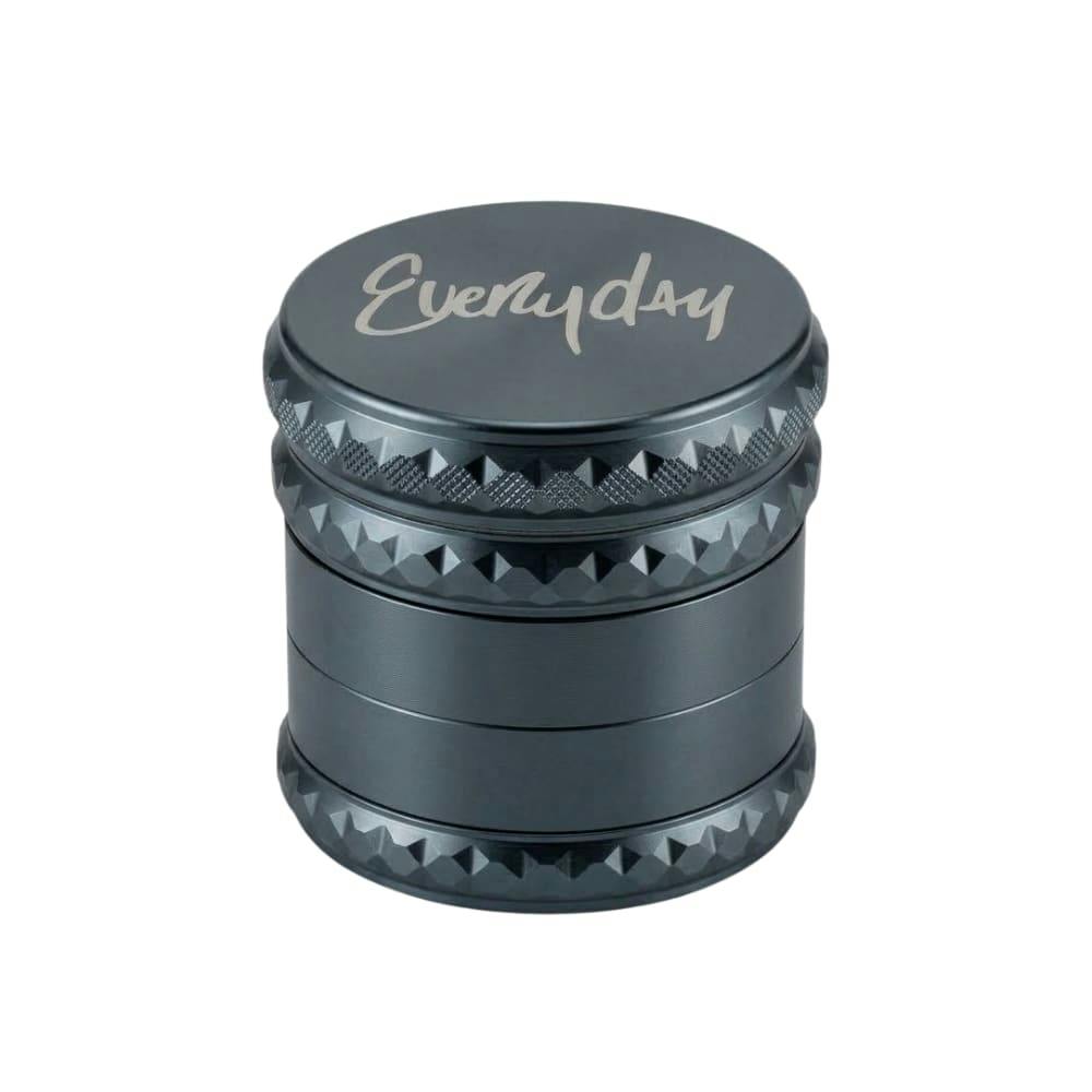 1.7" Everyday 4pc Zinc Gem Grid Grinder (Gun Metal)