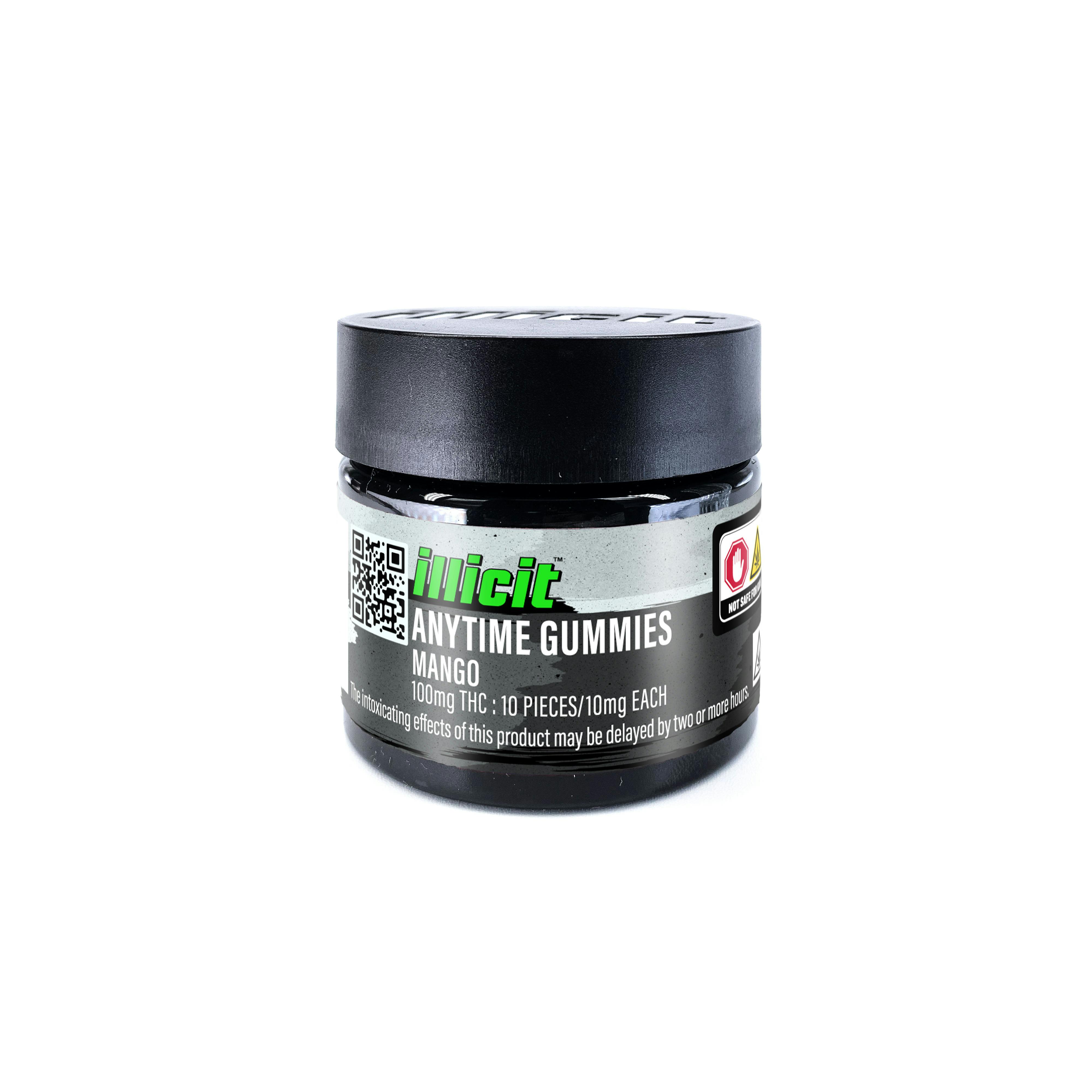 Mango | 10:1 CBD:THC | Anytime Gummies
