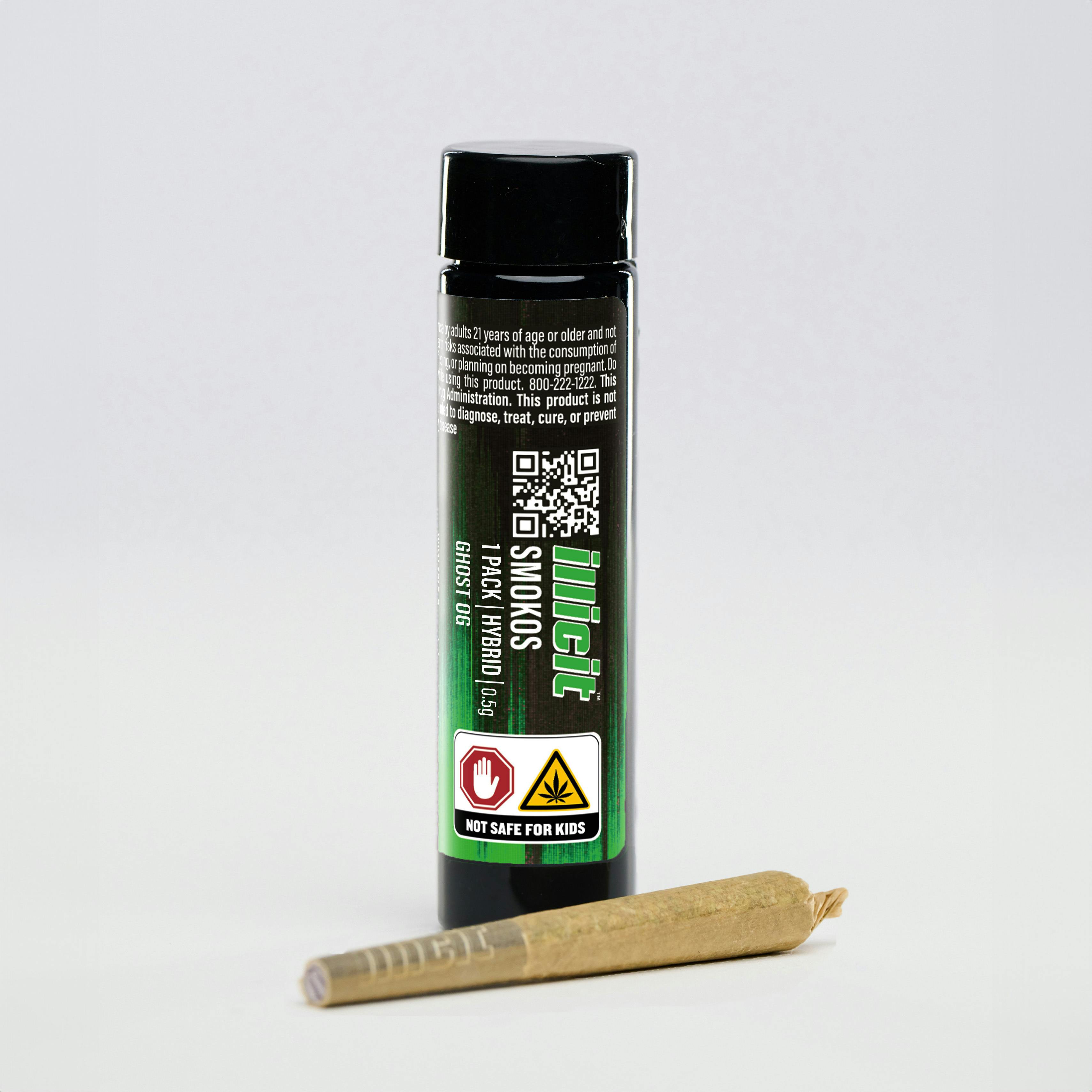 Ghost OG | Smokos 0.5g (1ct) cannabis product