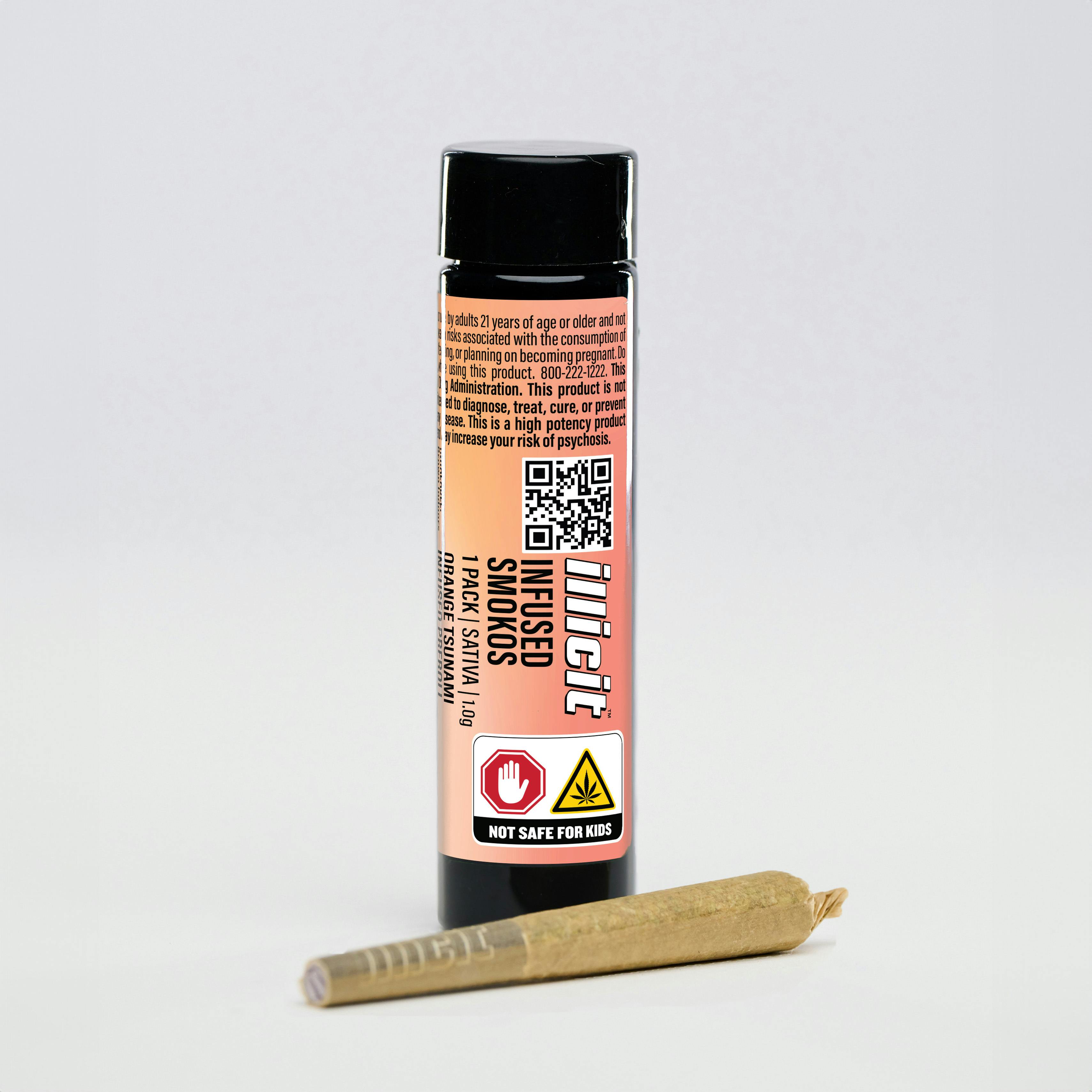 Orange Tsunami | Infused Smokos 1g (1ct)
