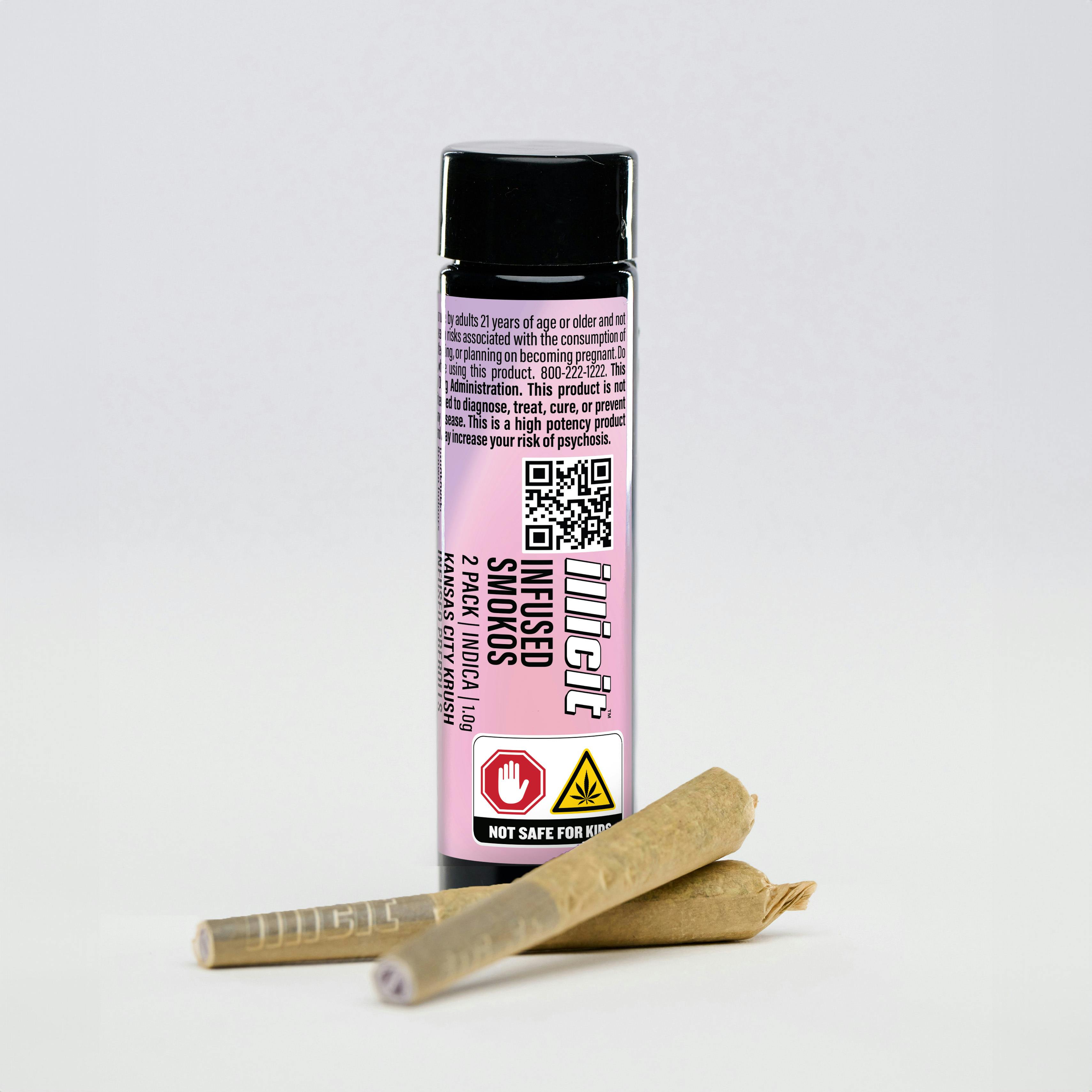 Kansas City Krush | Infused Smokos 1g (2ct)