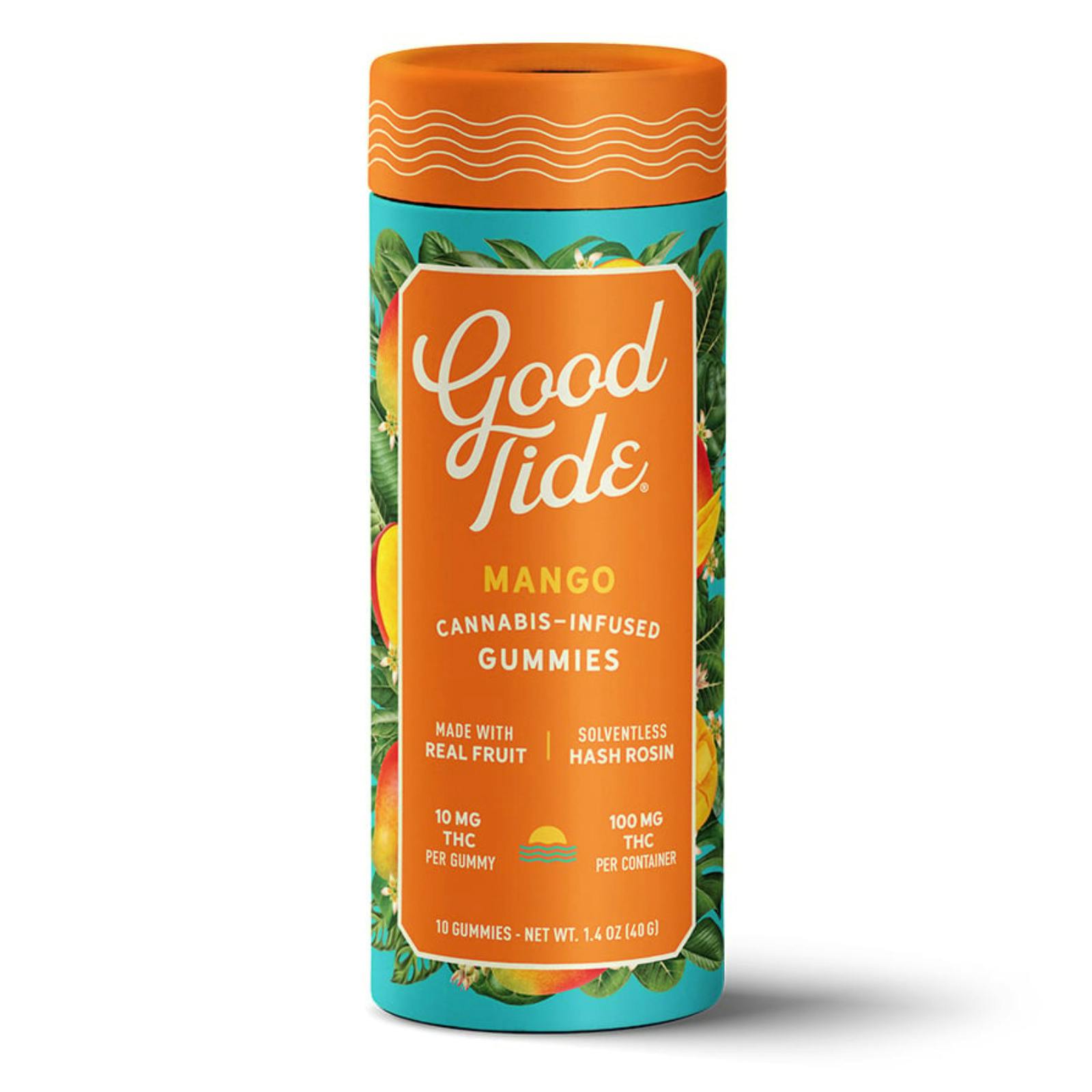Good Tide | Mango MELLOW | Hash Rosin Gummies