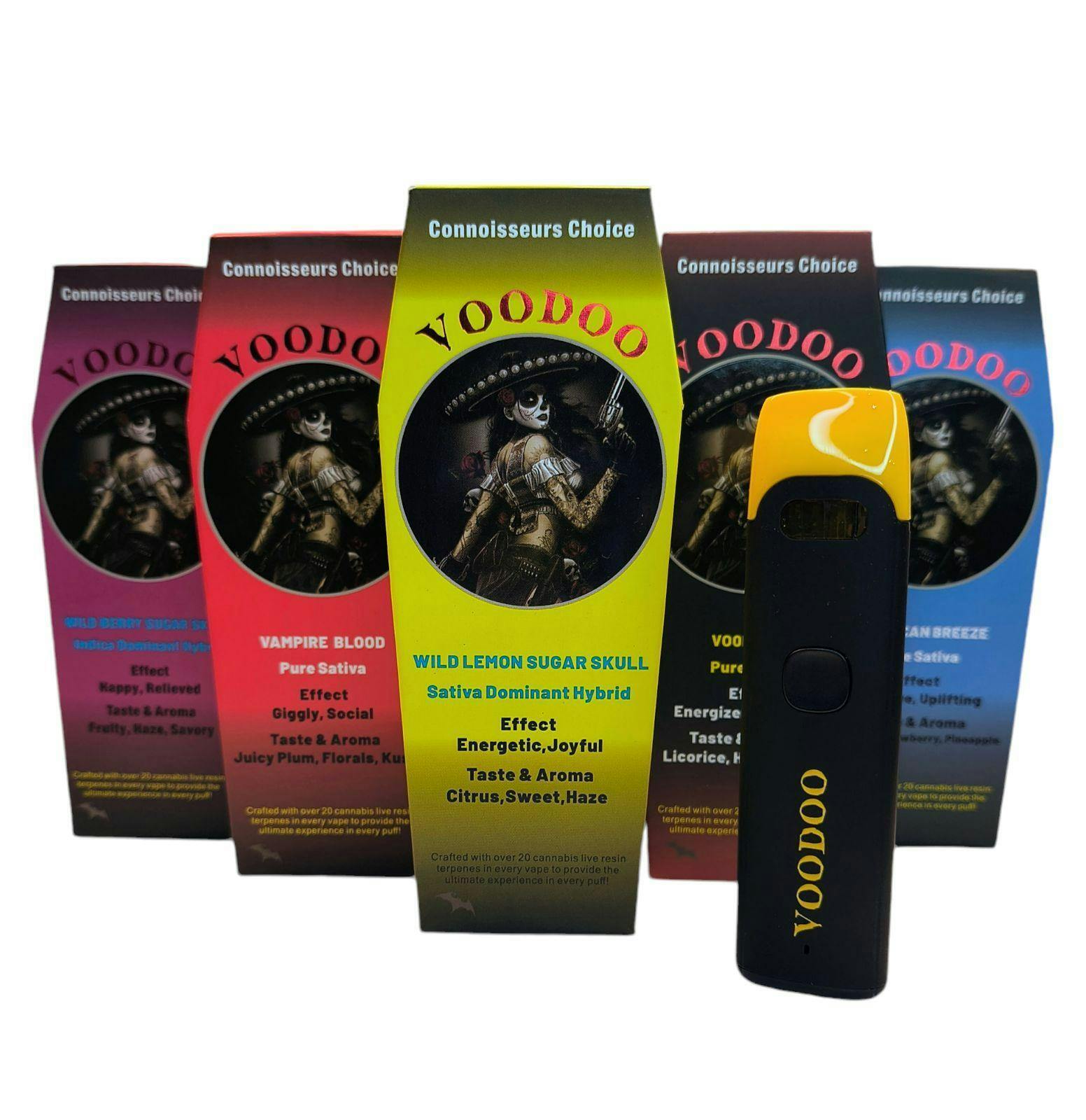 VOODOO | Jack The Ripper | 2g Live Resin Disposable cannabis product