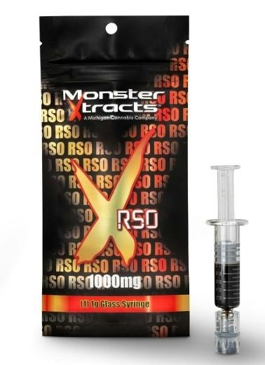 Monster Xtracts | PM RSO | 1g Syringe