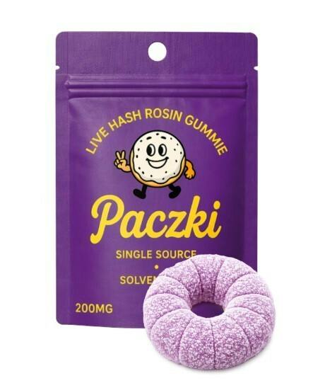 Paczki | Wild Berry | Live Rosin | 200mg Gummy
