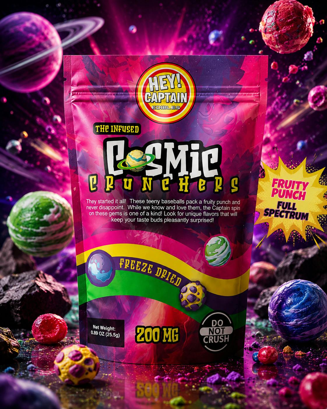 Hey! Captain | Cosmic Crunchers | Freeze Dried | Full Spectrum