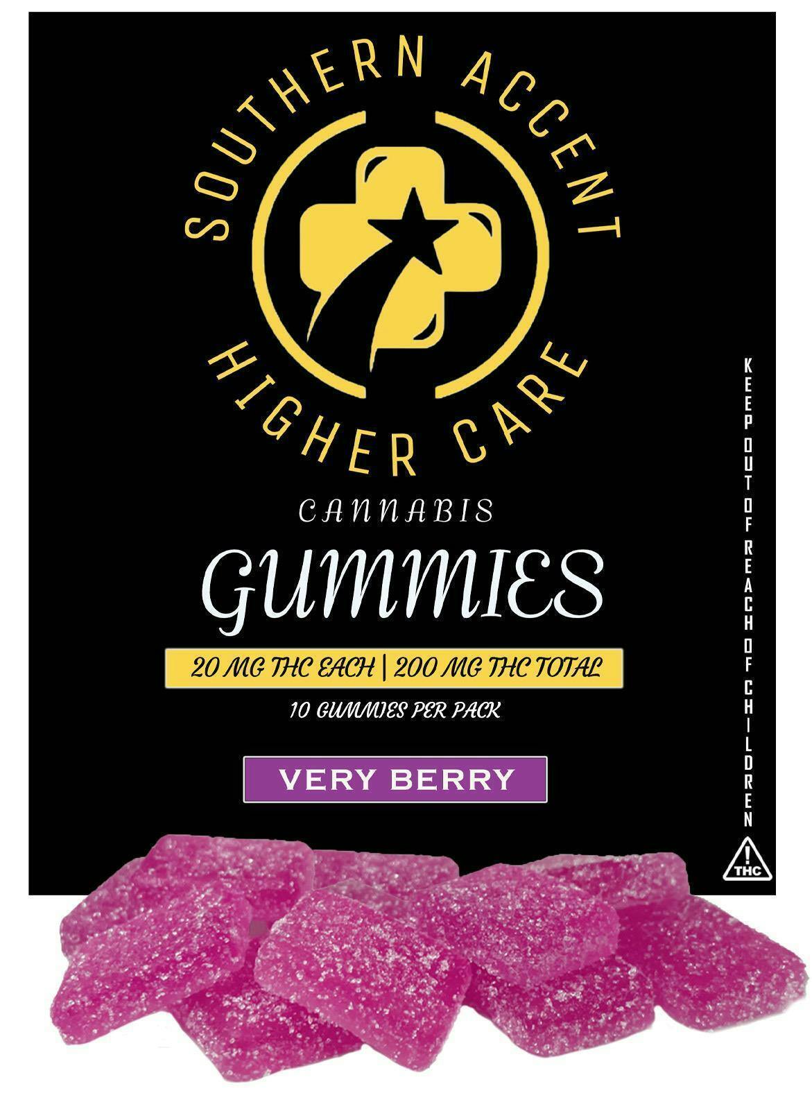 SS Very Berry 200 mg Edibles at Arcane Enterprises