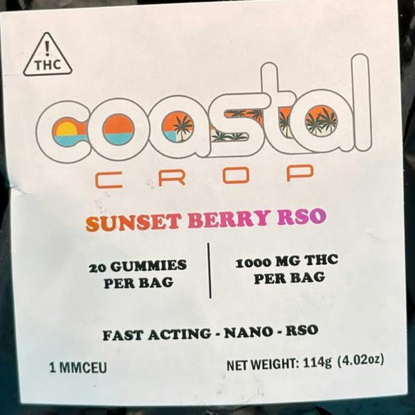 CC Sunset Berry RSO 1000mg