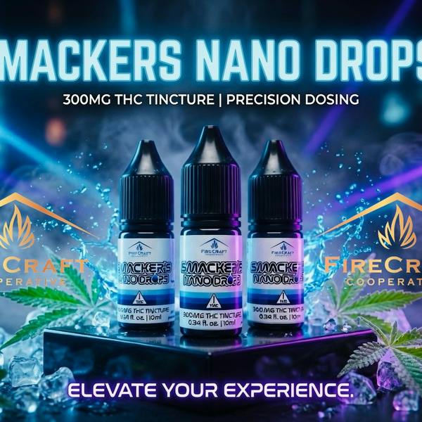 Smackers Nana Drops 300mg at Arcane Enterprises