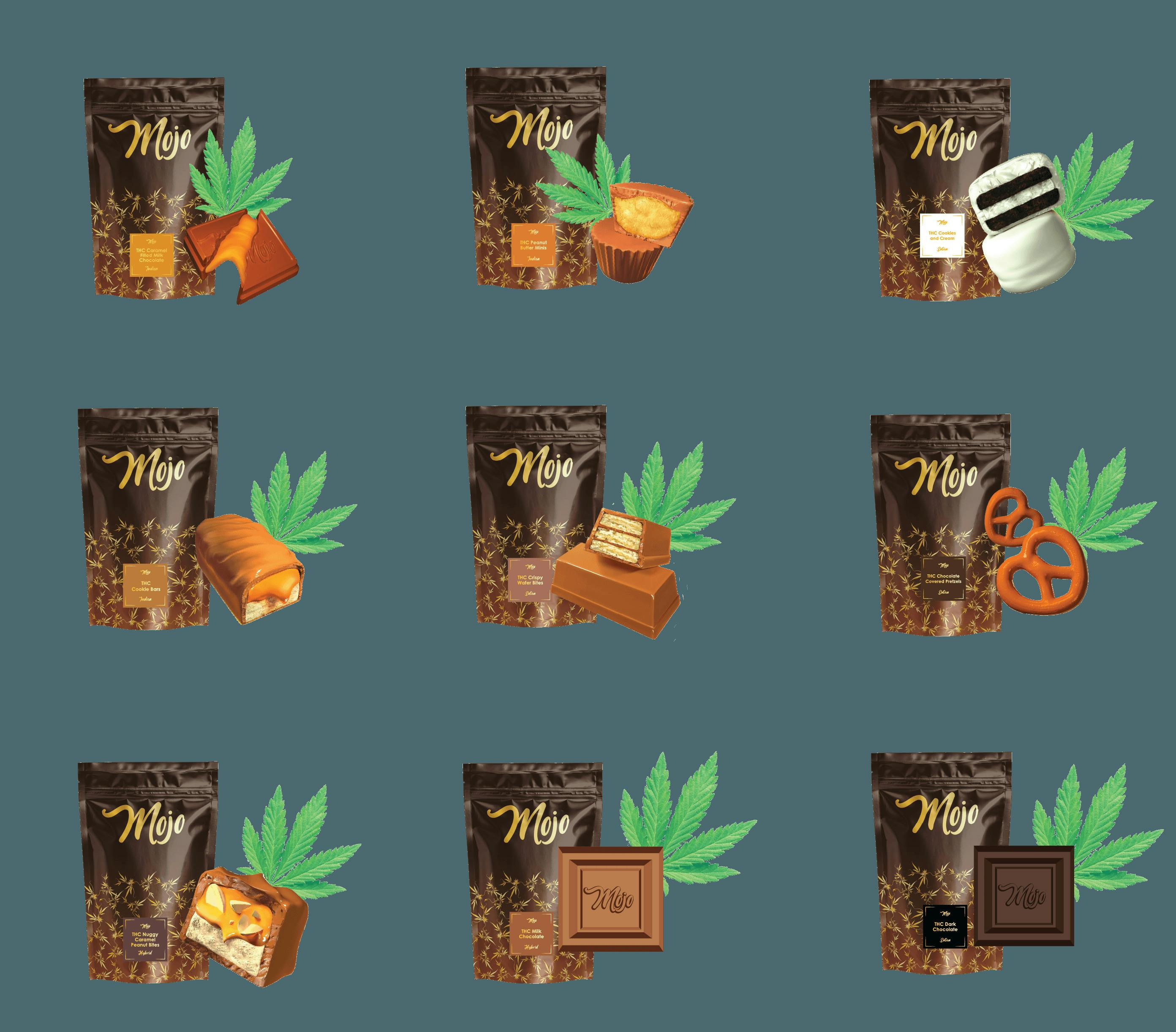 Mojo - Chocolates - Cookie Bar Bites - Indica