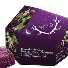 WYLD - Gummies - 2:1:1 CBD CBN - Boysenberry