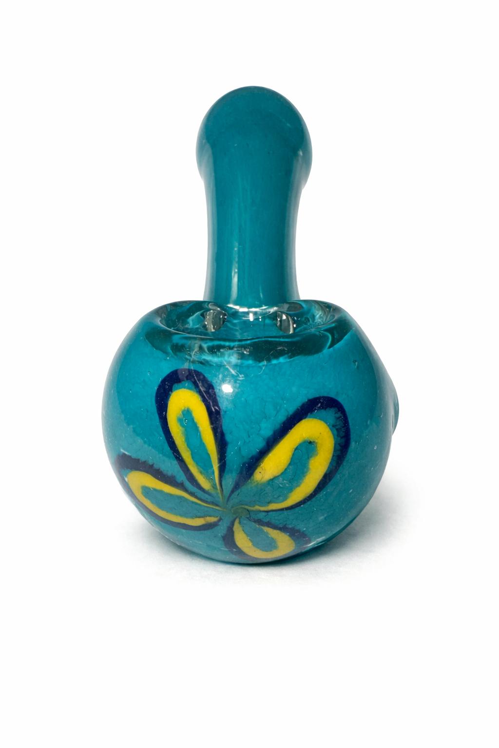 Glass - 3 in. Art Hand pipe