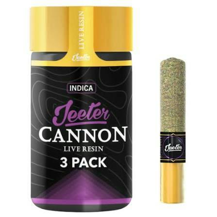 Jeeter - Donny Burger Infused Cannons 3pk 1.5g