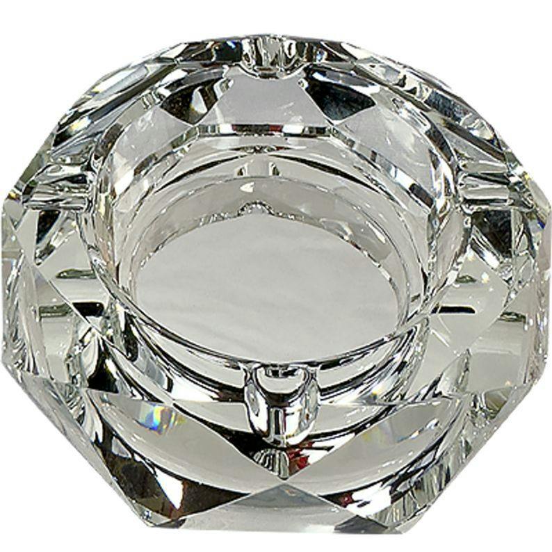 4 Faceted Octagon Iridized Assorted