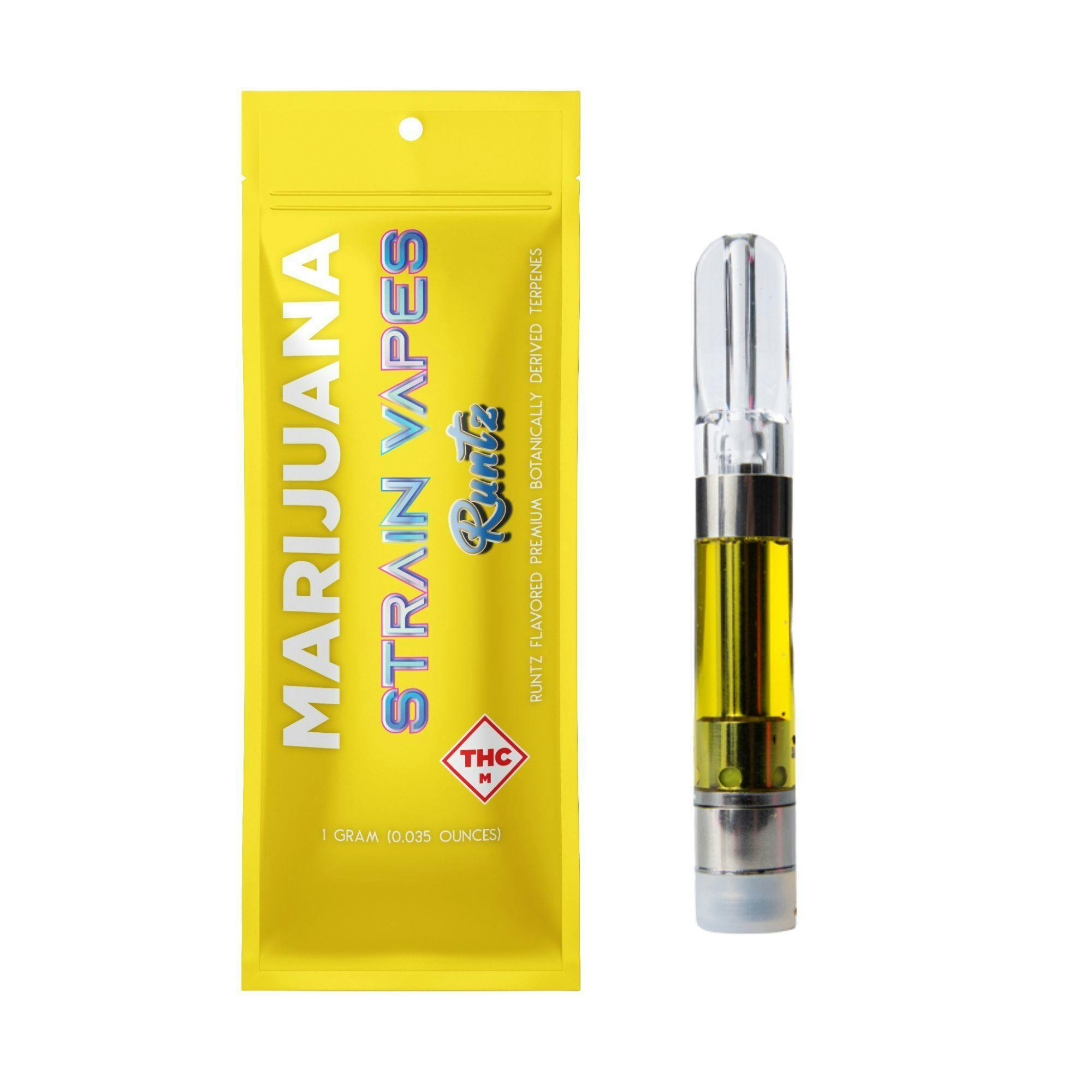 1G RUNTZ CARTRIDGE at Verts Neighborhood Dispensary