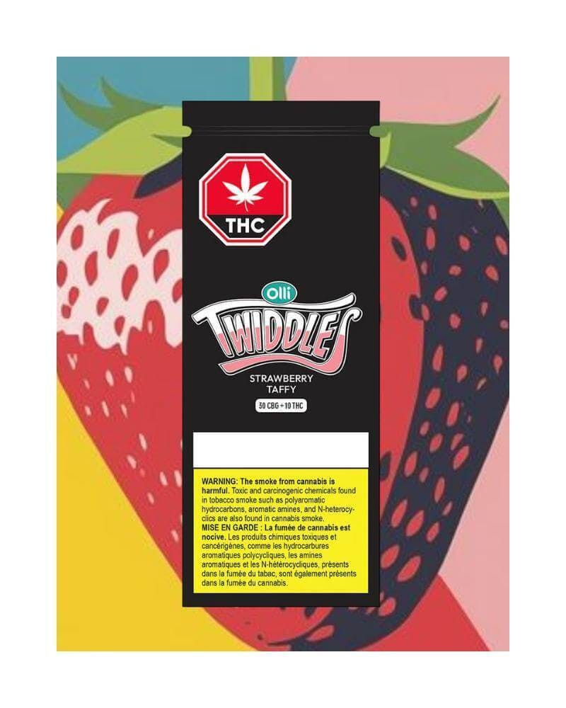 Original Strawberry Taffy Soft Chews | 30mg CBG + 10mg THC