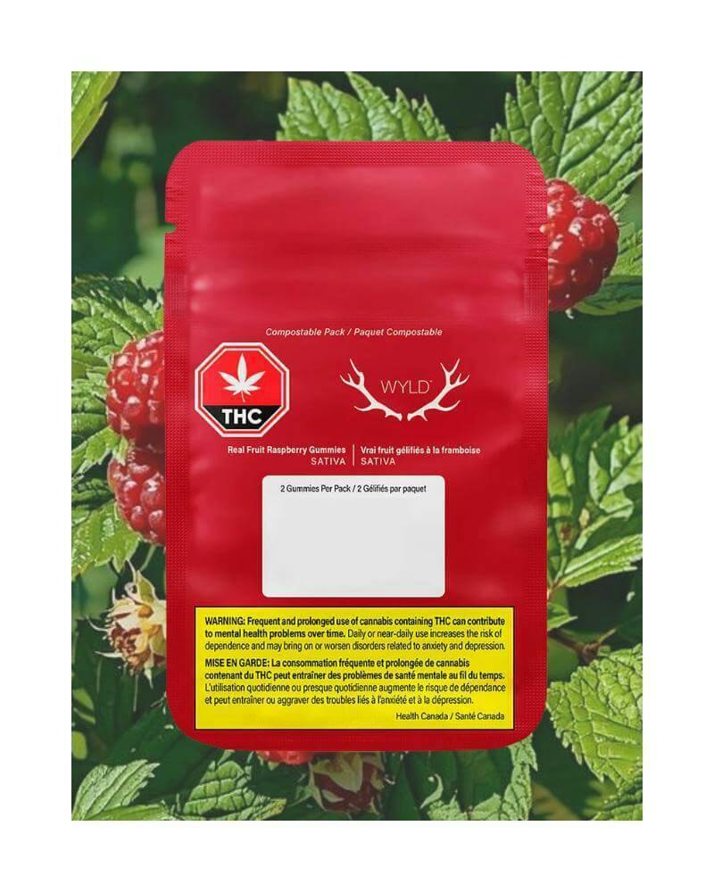 Real Fruit Raspberry Soft Chews | 10mg THC