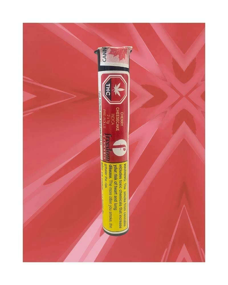 Cherry Cheese Cake Pre-Rolls | 2 x 1g