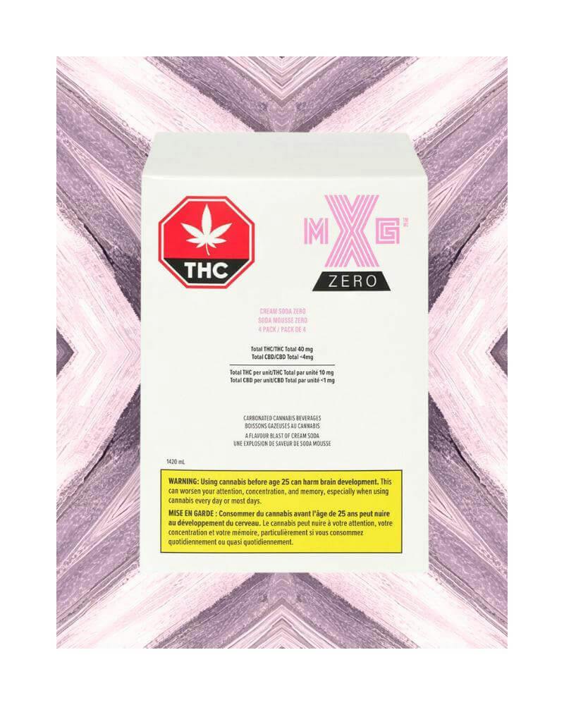 Cream Soda Zero Multipack Drink | 40mg THC