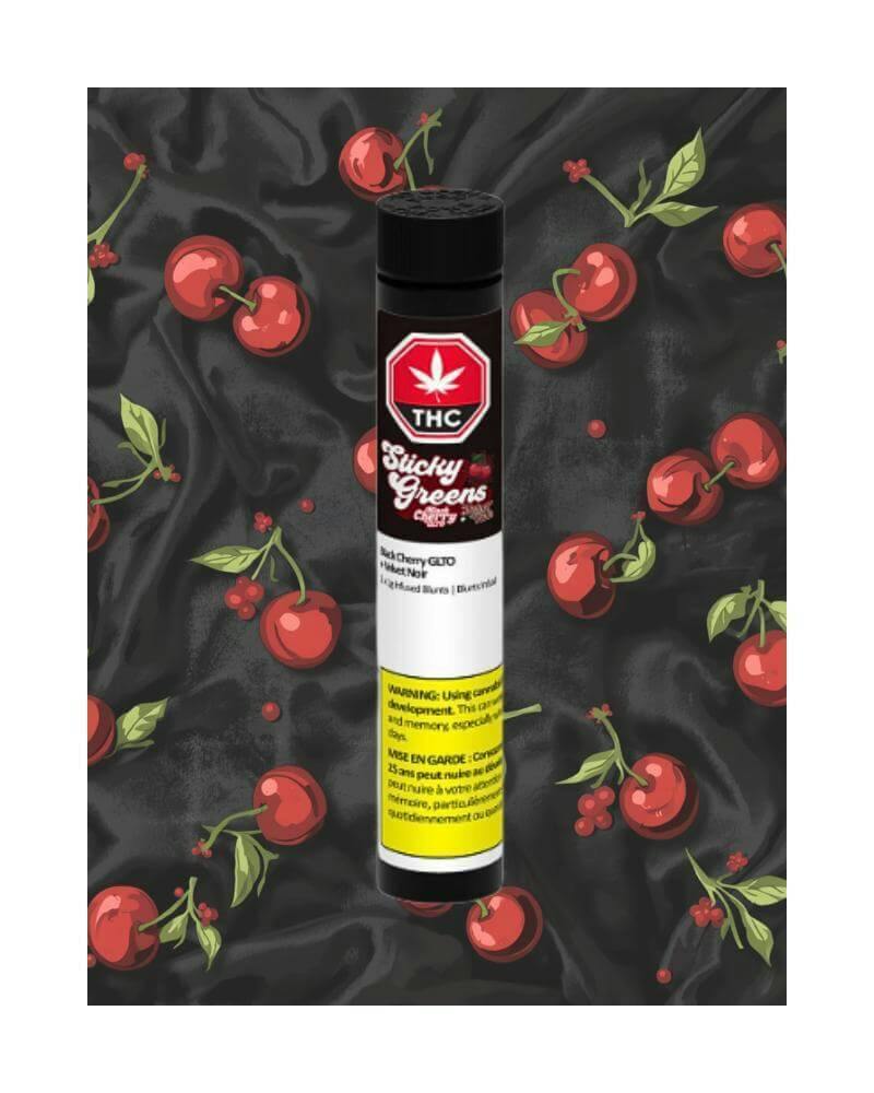Black Cherry GLTO + Velvet Noir Infused Pre-Rolls | 2 x 1g
